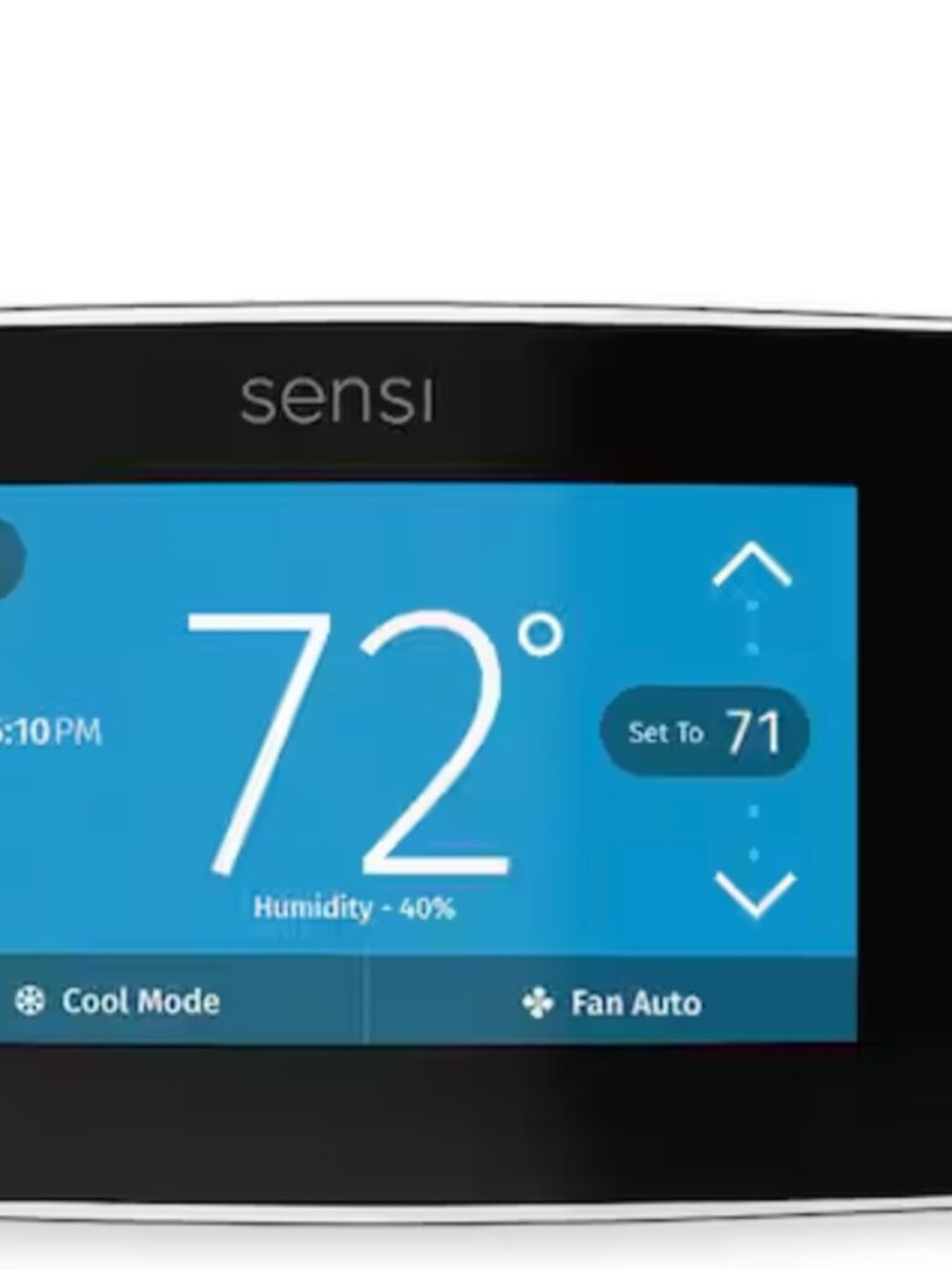 Sensi Touch Smart Thermostat, Touchscreen Color Display, Wi-Fi 7-day Programmabl
